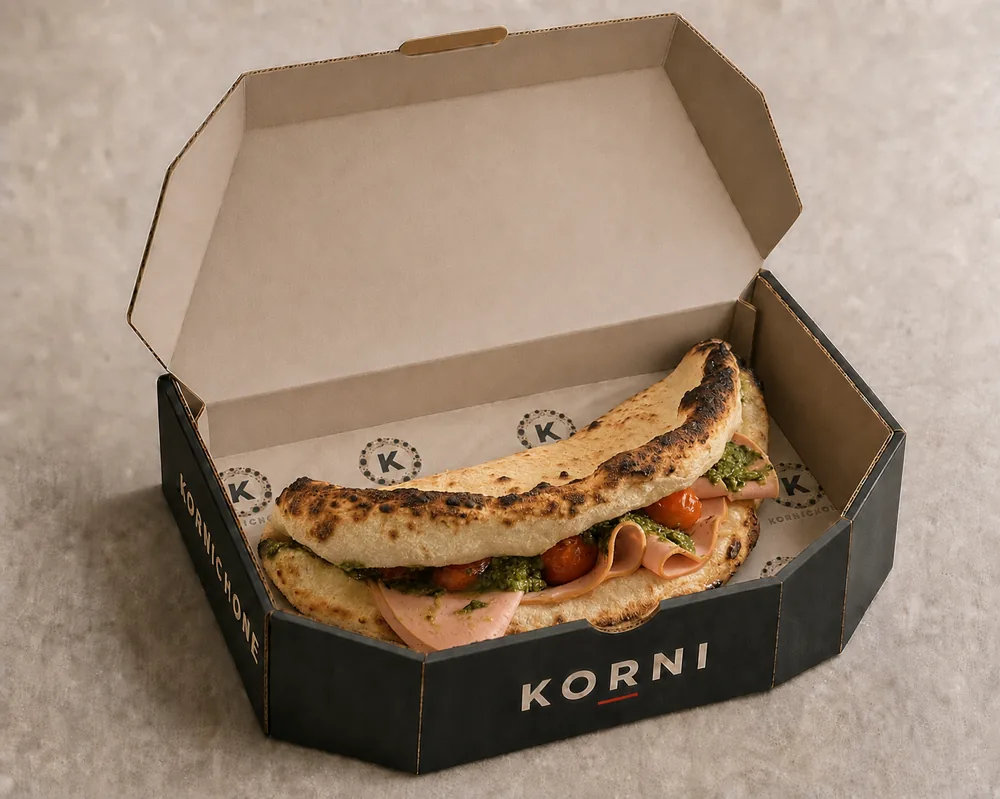 Korni individual en su empaque